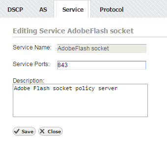 NetFlow Service Configuration