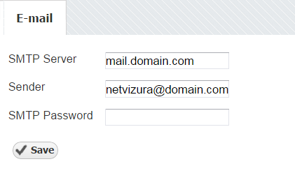 NetVizura Email Configuration